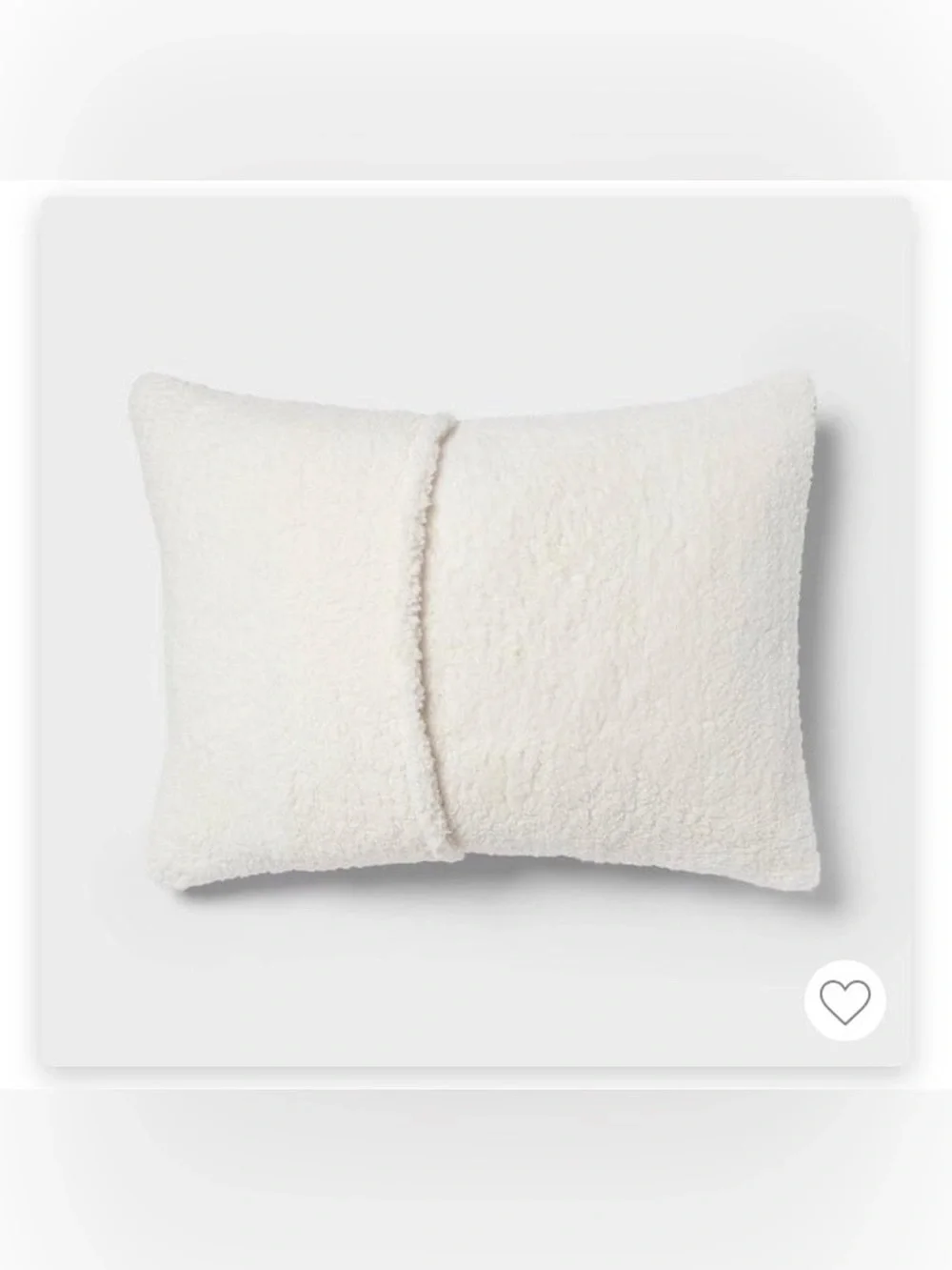 Threshold Faux Shearling Comforter Set